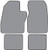 1988-1997 Ford F-350 Crew Cab Floor Mat 4pc Cutpile (FM276F, FM18R)