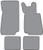 1984-1985 BMW 318i Floor Mat 4pc Cutpile (BM533F, FM18R)
