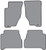 2003-2009 Kia Sorento Floor Mat 4pc Cutpile (P615, P615R)