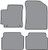 2009-2013 Toyota Corolla Floor Mat 4pc Cutpile (P620, P620R)