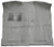 1961-1962 Chevrolet Bel Air 2DR Hardtop Auto Carpet