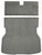 1983 Ford Mustang Hatchback Rear Fits Bench Rear Seat Cargo Area Carpet