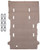 1995-1998 Ford Windstar Cargo Area with Bezels Fits Rear Bench Seats Carpet
