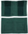 1970-1971 Ford Torino GT 2DR Convertible 4spd with 2 Aqua Inserts Carpet