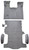 1996-2002 GMC Savana 1500 Van Short Fits 135 Wheel Base Complete Carpet