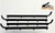 Beltline Weather Strip Felt 4 Piece Kit, 1987-1996 Ford Bronco