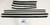 Beltline Weather Strip Felt 8 Piece Kit, 1972-1974 Buick LeSabre 2 Door HT