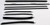 Beltline Weather Strip Felt 8 Piece Kit, 1971-1975 Chevrolet Impala & Caprice Convetible