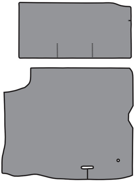 1964-1967 Buick Skylark Trunk Mat TM Vinyl