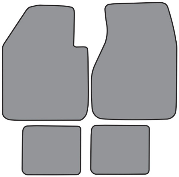 1962-1973 Chrysler Newport Floor Mat 4pc Loop (FM364F, FM18R)