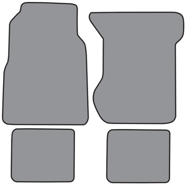 1974-1978 Ford LTD Floor Mat 4pc Cutpile (FM352F, FM18R)