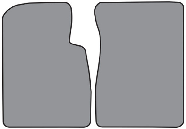 1967 Ford Thunderbird Floor Mat 2pc Loop (FM36F)