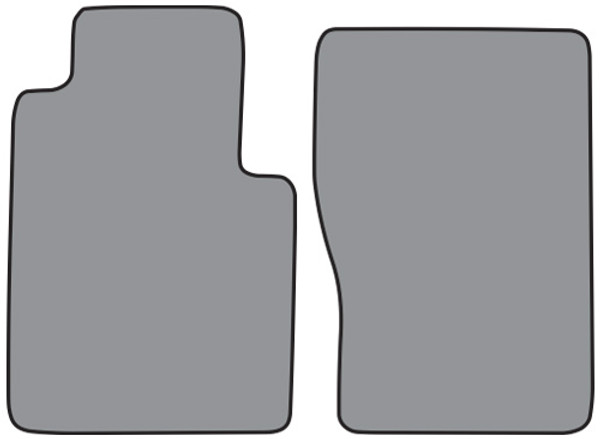1971-1973 International Scout II Floor Mat Frt Row 2pc Loop (IH01F)