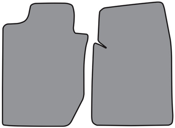 1987-1996 Dodge Dakota Floor Mat Frt Row 2pc Cutpile (FM108F)
