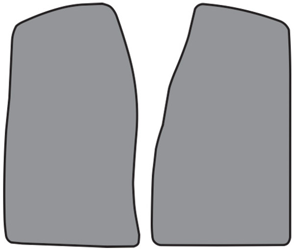 1962-1967 MG MGB Floor Mat 2pc Loop (P1501F)