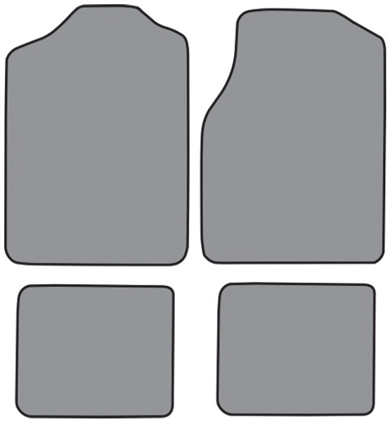 1993-1997 Dodge Intrepid Floor Mat 4pc Cutpile (FM120F, FM18R)