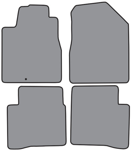 2004-2008 Nissan Maxima Floor Mat 4pc Cutpile (FM299, FM299R)