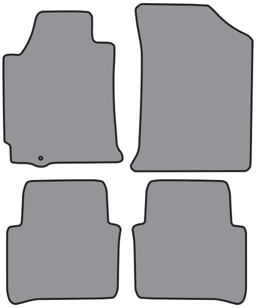 2007-2012 Nissan Altima Floor Mat 4pc Cutpile (FM334, FM334R)