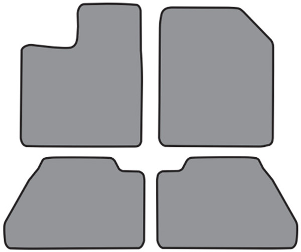 2011-2015 Lincoln MKX Floor Mat 4pc Cutpile (P534, P534R)