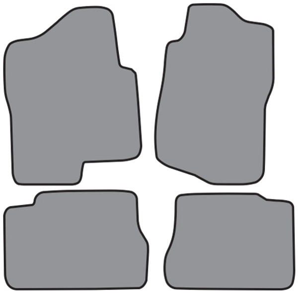2007-2014 GMC Yukon XL 1500 Floor Mat 4pc Cutpile (FM330, FM330AR)