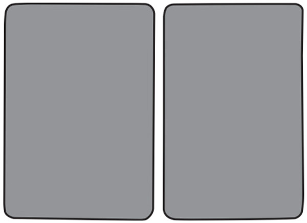 1988-1998 GMC C3500 Reg Cab Floor Mat 2pc Cutpile (FM48F)