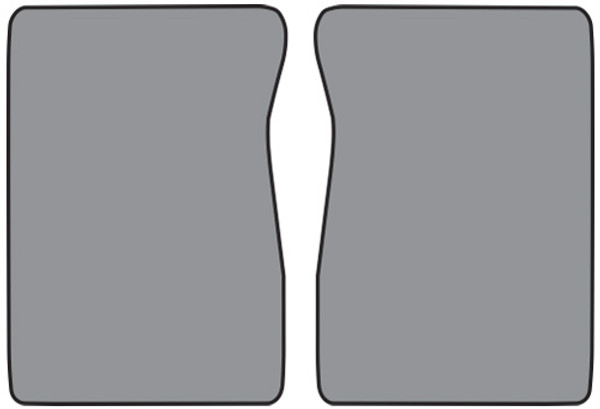 1977-1986 Chevrolet K30 Reg Cab Floor Mat 2pc Cutpile (FM10F)