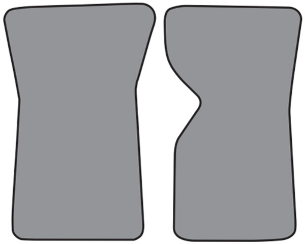1969-1975 Chevrolet Corvette Floor Mat 2pc Cutpile (FM28)