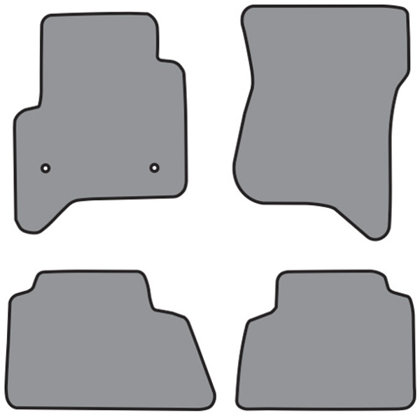 2015-2018 Chevrolet Tahoe Floor Mat 4pc Cutpile (FM369, FM369R)