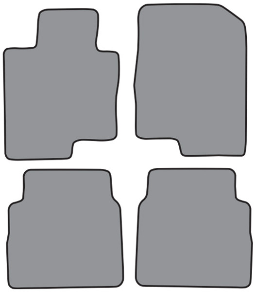 2010-2015 Kia Optima (TF) Floor Mat 4pc Cutpile (P622, P622R)