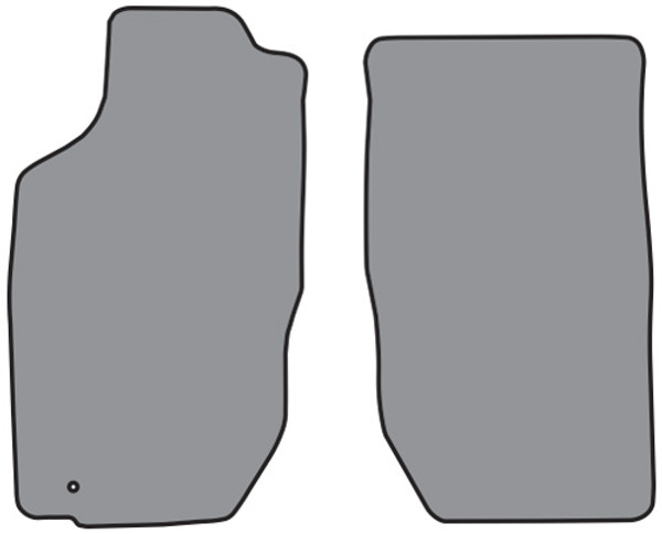 2001-2004 Toyota Tacoma Ext Cab Floor Mat 2pc Cutpile (FM301F)