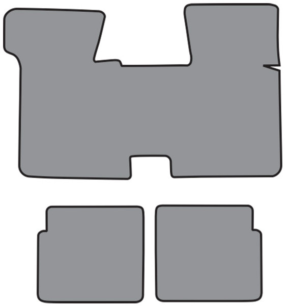 1979-1985 Oldsmobile Toronado with Console Floor Mat Cutpile (GM285F, FM62R)