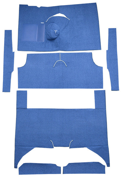 1960-1965 Ford Falcon 4DR Wagon 4spd Bench Seat 6 Cylinder Carpet
