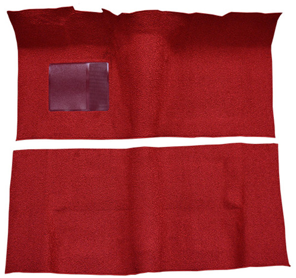 1961-1962 Mercury Monterey 2DR Convertible Auto Flat Front Short Rear Carpet
