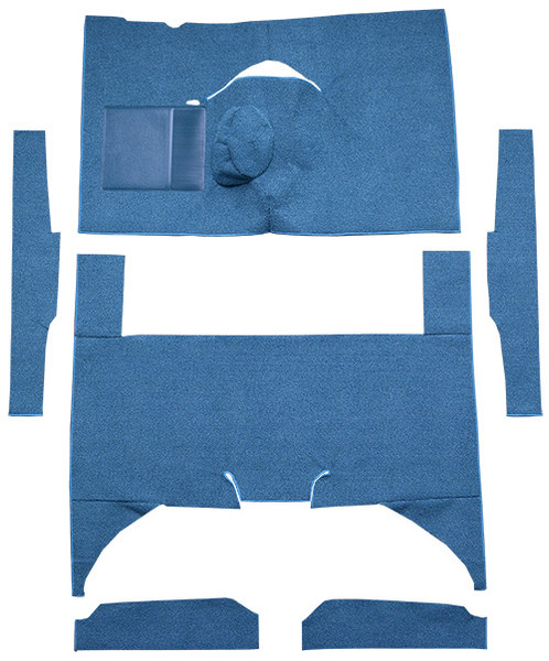 1960-1965 Ford Falcon 4DR Sedan 4spd Bench Seat 6 Cylinder Carpet