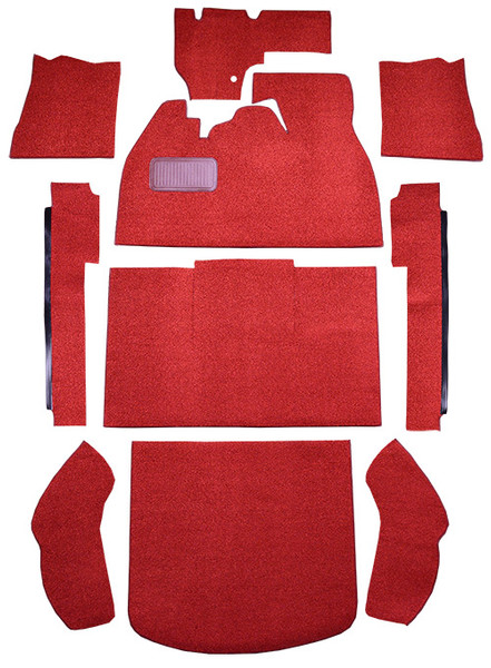 1974-1977 Volkswagen Beetle 2DR Sedan Slant Front Carpet