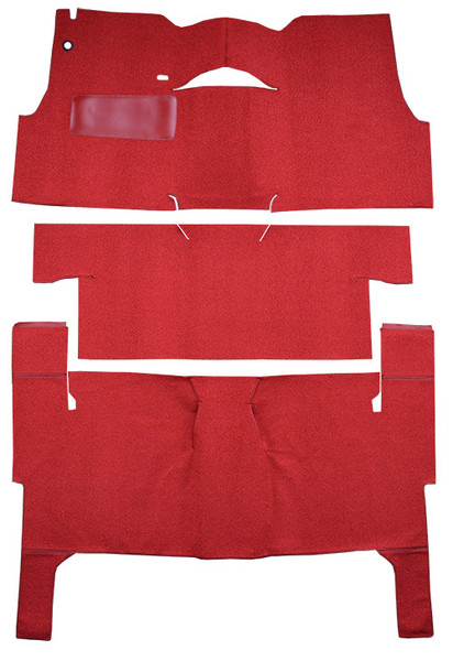 1956 Chevrolet Bel Air Nomad 2DR Wagon Bench Seat Pass Area Carpet