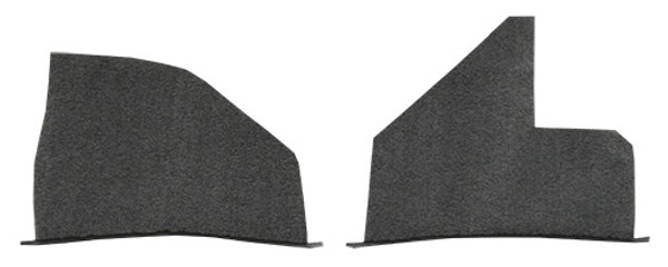 1959 Chevrolet 3C 3400 Kick Panel Inserts without Cardboard Carpet