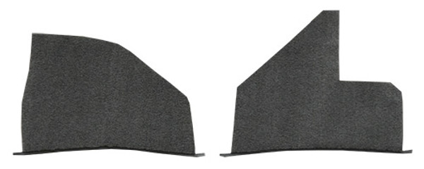 1955-1959 GMC Truck Kick Panel Inserts without Cardboard Carpet