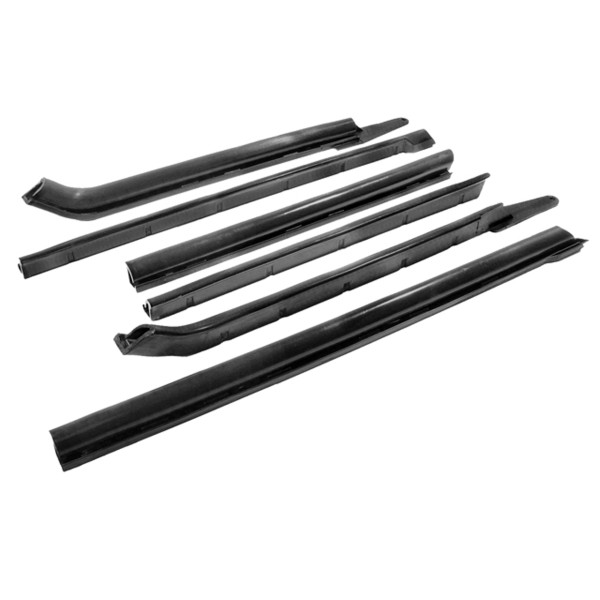 1967-1970 GM B-Body Convertible Roof Rail Weather Strip Set for Top Frame