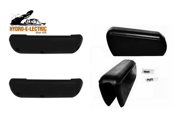 NEW Black Door & Rear Seat Arm Rest - Set, 1968-1977 Ford Bronco