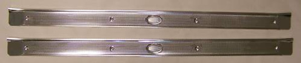 Sill Scuff Plates - Pair, 1971-1976 Cadillac 2 Door