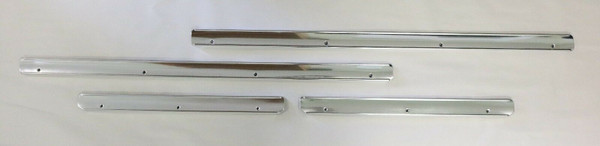Sill Scuff Plates - Pair, 1955-1956 Buick and Oldsmobile 4 door Hardtop