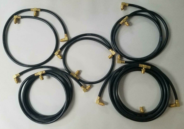 Convertible Hose Set, Complete Top and Deck Hoses 1960 Thunderbird