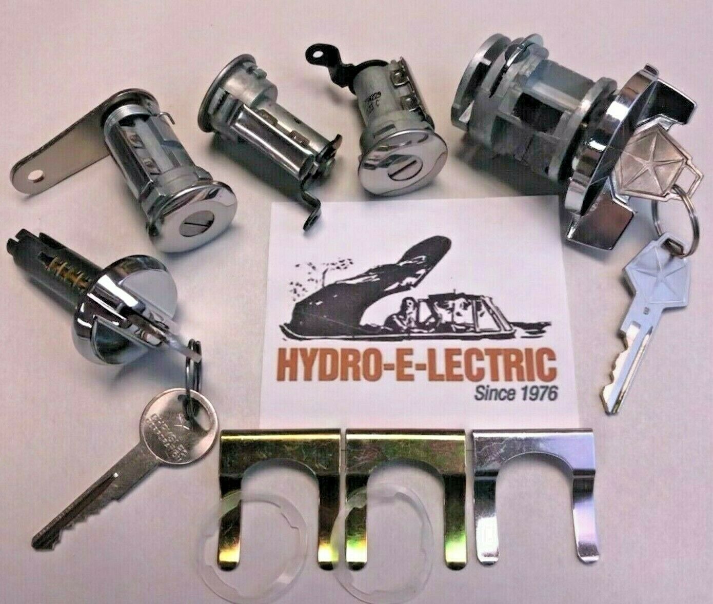 Ignition/Door/Trunk/Glove Box Lock Set OE keys, 1971 Plymouth