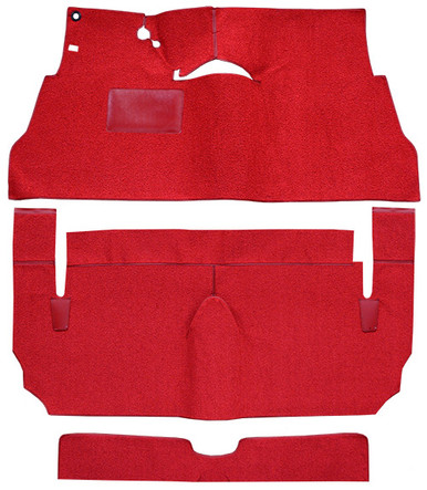 Floor Carpet for 1955-1956 Cadillac Series 62 Sedan Deville 4DR Hardtop Loop Floor Carpet for 1955-1956 Cadillac Series 62 Sedan Deville 4DR Hardtop Loop