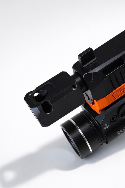 Featherweight 3-Port Performance Comp - 1/2”x28 - Designed for use with Glock handguns