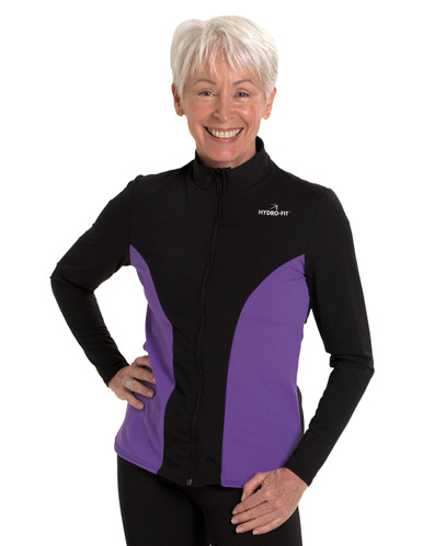 HYDRO-FIT Long Sleeve Warmup Jacket - HYDRO-FIT