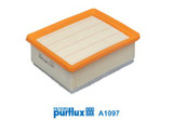 Filtro de aire PURFLUX A1097 80mm 206mm