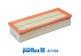Filtro de aire PURFLUX A1160 70mm 345mm