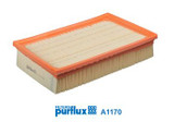 Filtro de aire PURFLUX A1170 57mm 267mm